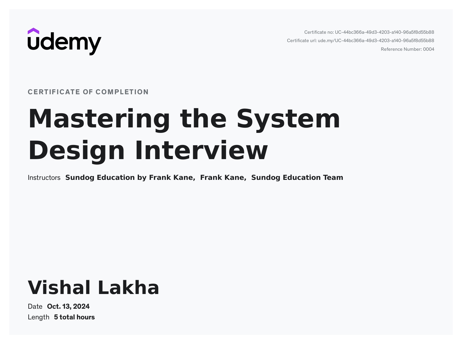 Mastering the System Design Interview